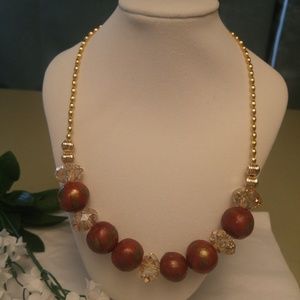 Jade Rustic Elegant Beaded Necklace